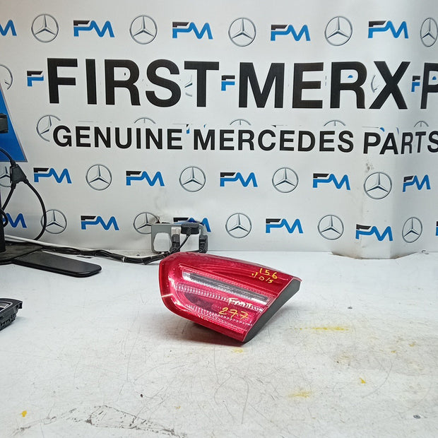 MERCEDES GLA X156 DRIVER RIGHT OS REAR INNER TAIL LIGHT A1569061258 2015 FMT277