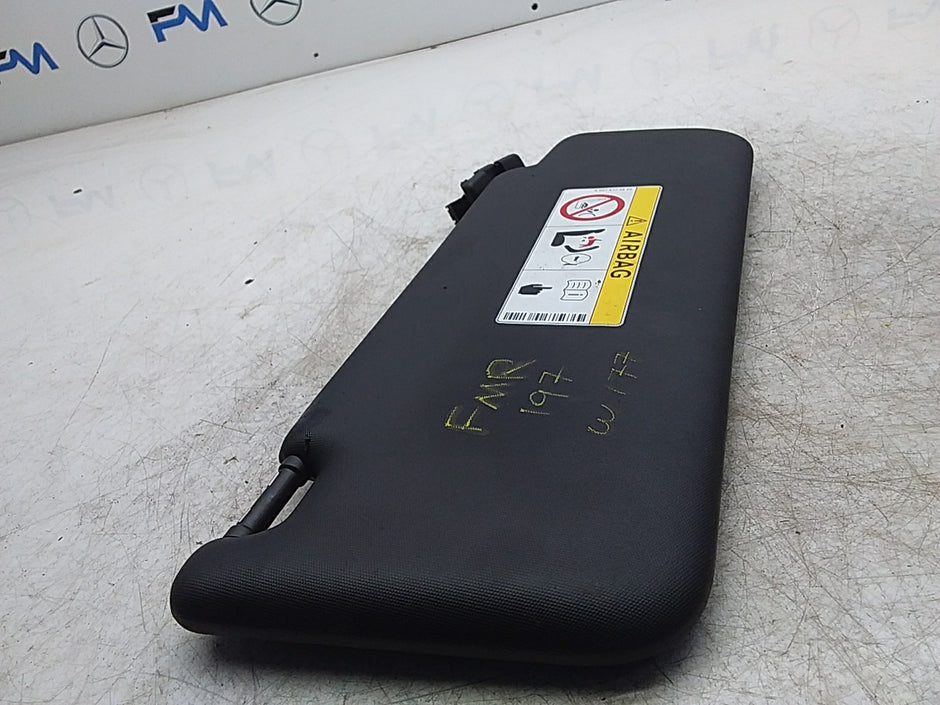MERCEDES BENZ  A-CLASS W177 SUN VISOR PASSENGER SIDE A0078173620 FMR197