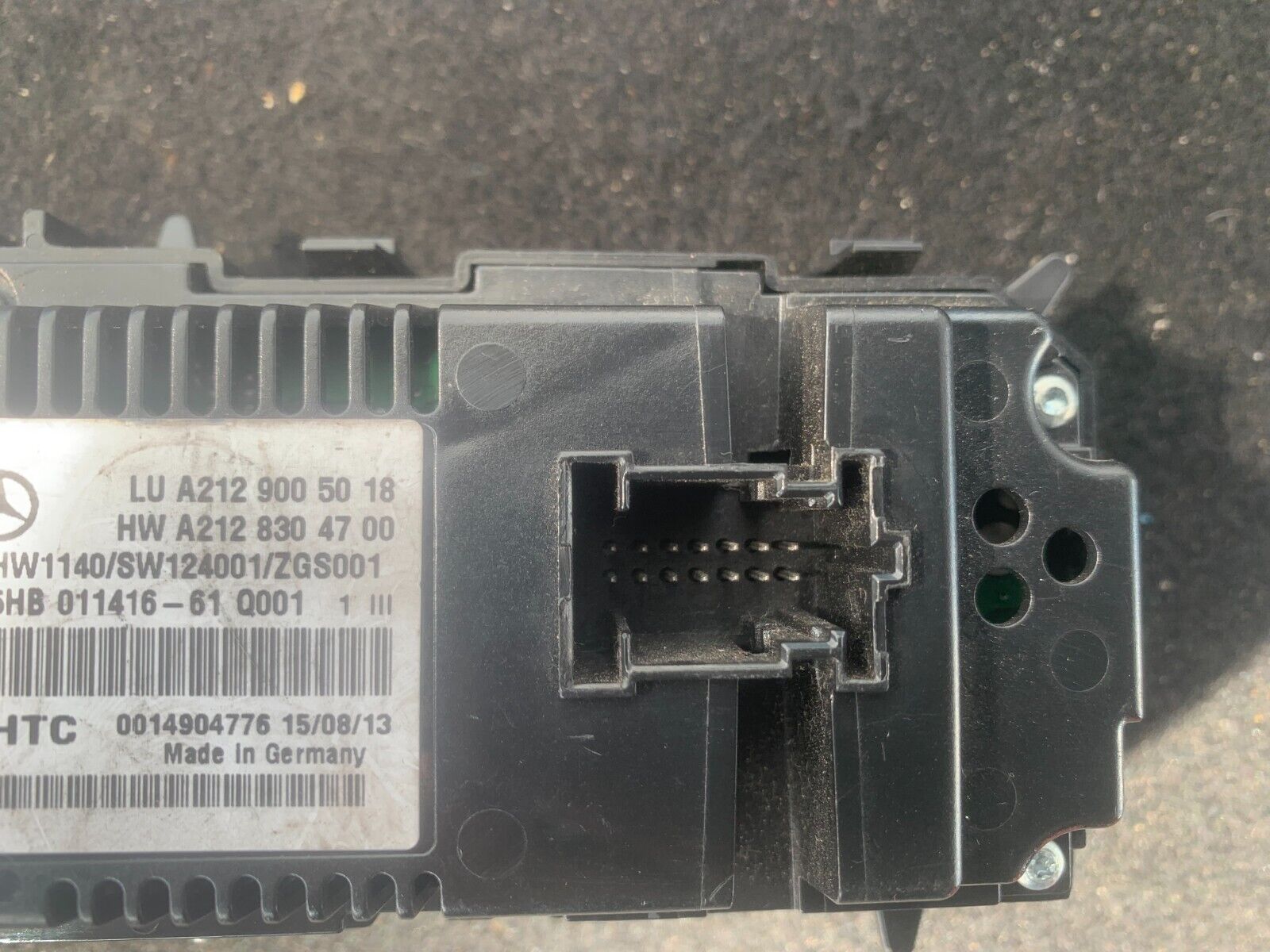 MERCEDES BENZ E CLASS 212 SERIES 2009-2016 HEATER/AC CONTROLLER AUTOMATIC
