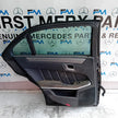 MERCEDES E-CLASS W212 PASSENGER REAR DOOR NSR BLACK 2009-16 COMPLETE FMD474