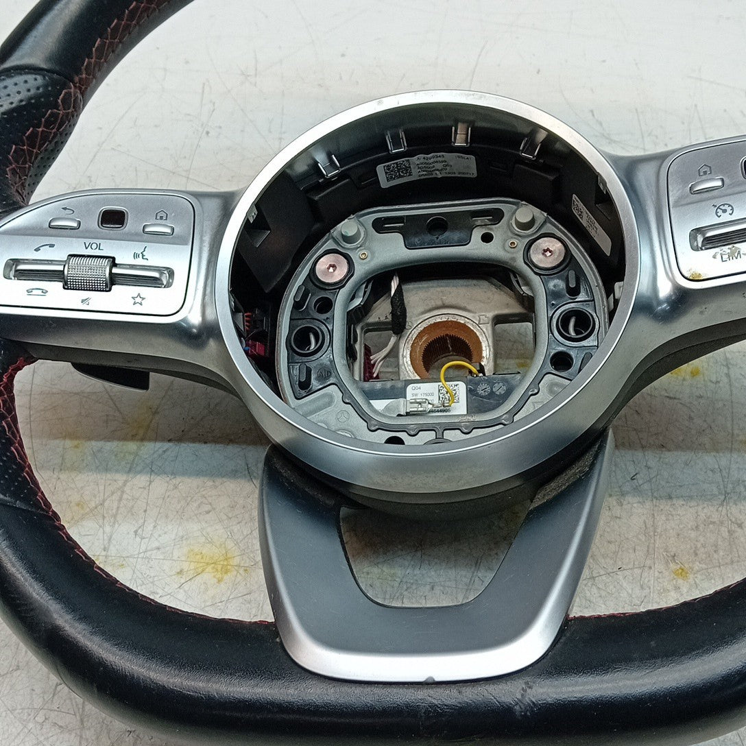 MERCEDES W205 C-CLASS MULTIFUNCTION STEERING WHEEL FL 2014 A0050004599 FM001401
