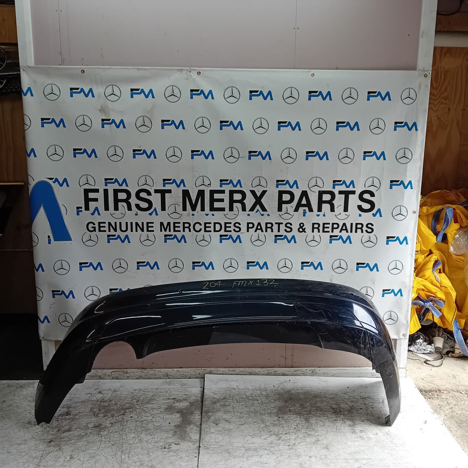 MERCEDES BENZ C-CLASS W204 REAR BUMPER BLUE 2011 A2048850025 FMX132