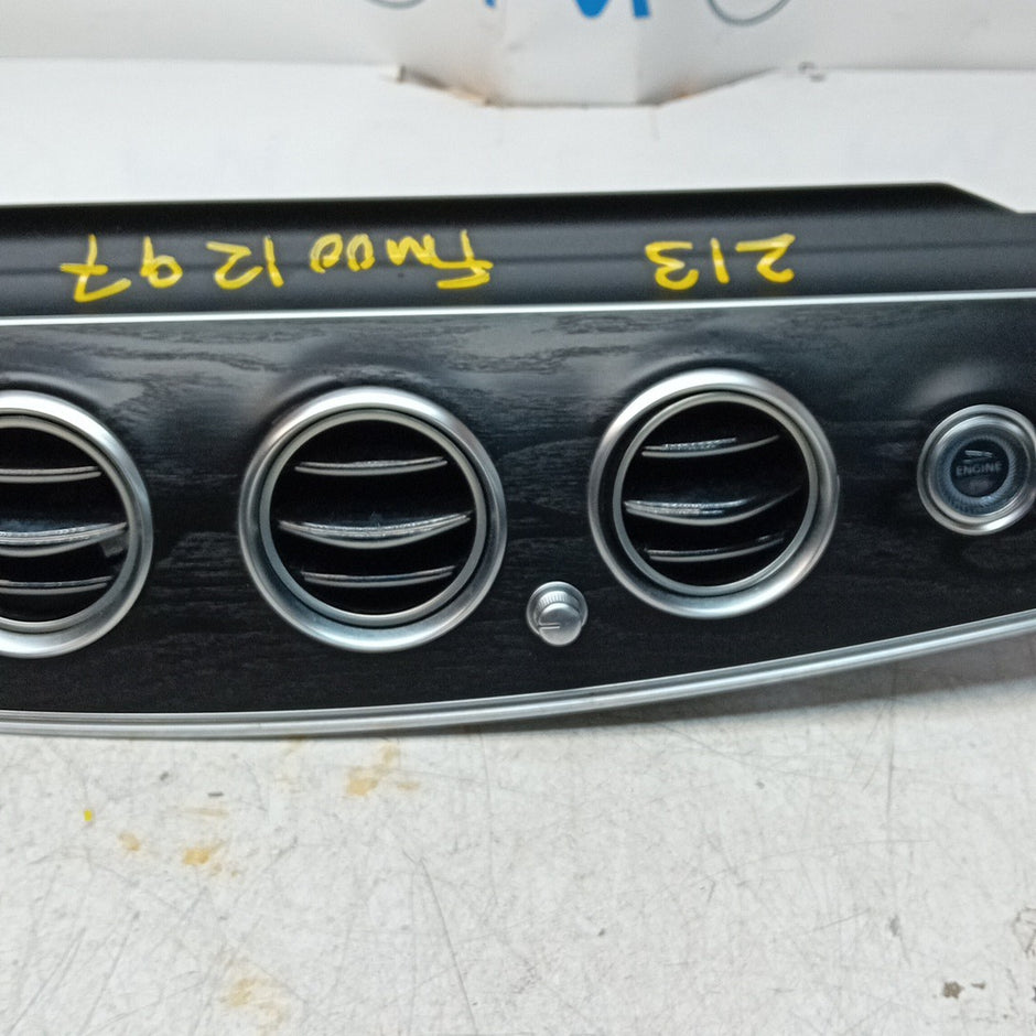 MERCEDES E-CLASS DASHBOARD TRIM PANEL+ 4 AIRVENT+ ENGINE START BUTTON FM001297
