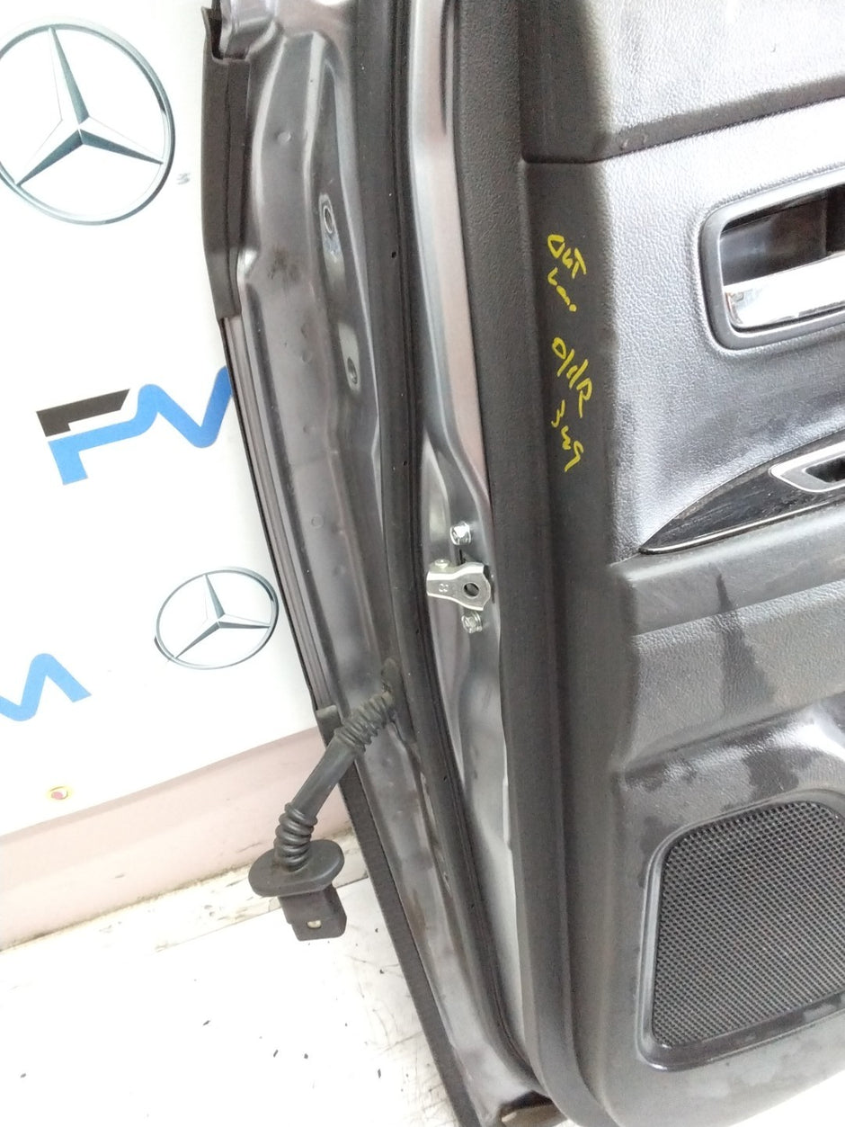 MITSUBISHI OUTLANDER MK3 DRIVER REAR DOOR OSR GREY 2013 COMPLETE FMD349