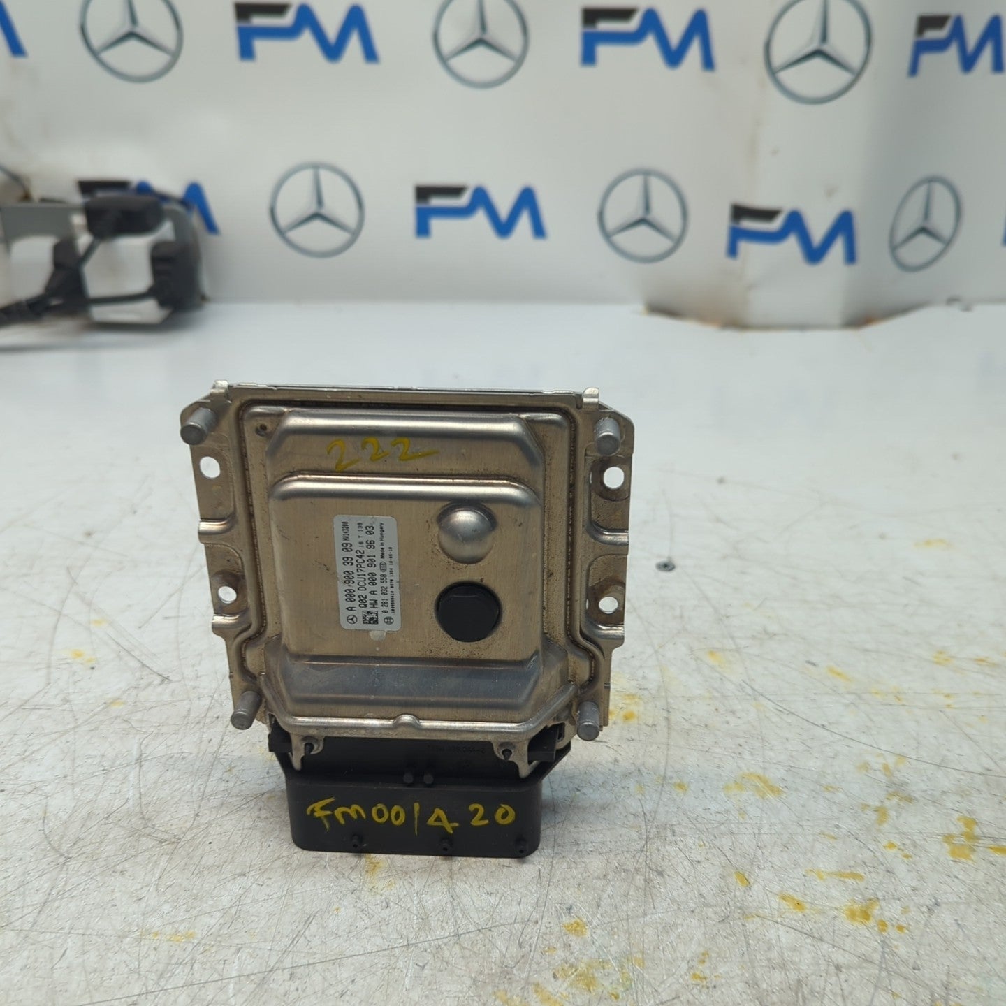 MERCEDES CLASS W205 GLC S CLASS ADBLUE CONTROL MODULE UNIT A0009003909 FM001420