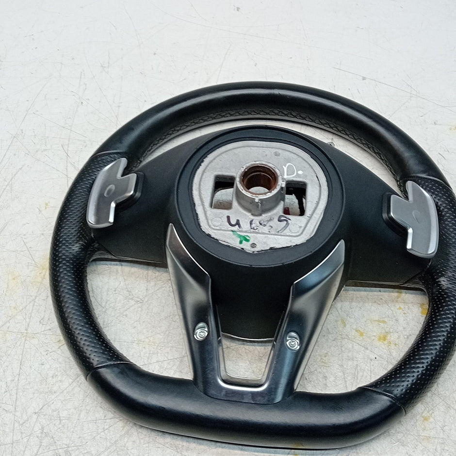 MERCEDES W205 C-CLASS MULTIFUNCTION STEERING WHEEL PFL 2014 A0004606700 FM001402
