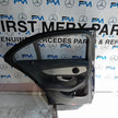 MERCEDES C-CLASS W205 SLN DRIVER REAR DOOR OSR BLUE 2014 ON COMPLETE FMD432