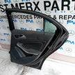 MERCEDES A-CLASS W176 DRIVER REAR DOOR OSR BLACK 2012-2018 COMPLETE FMD444