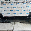 MERCEDES BENZ  GLE W166 SALOON REAR BUMPER SILVER 2016 A1668853024 FMX84