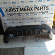 MERCEDES BENZ GLC W253 REAR BUMPER A2538850200 2016 BLACK COMPLETE FMX156