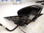 MERCEDES E-CLASS 2016 On W213 DRIVER SIDE WING MIRROR A2138102800 BLACK FMM14