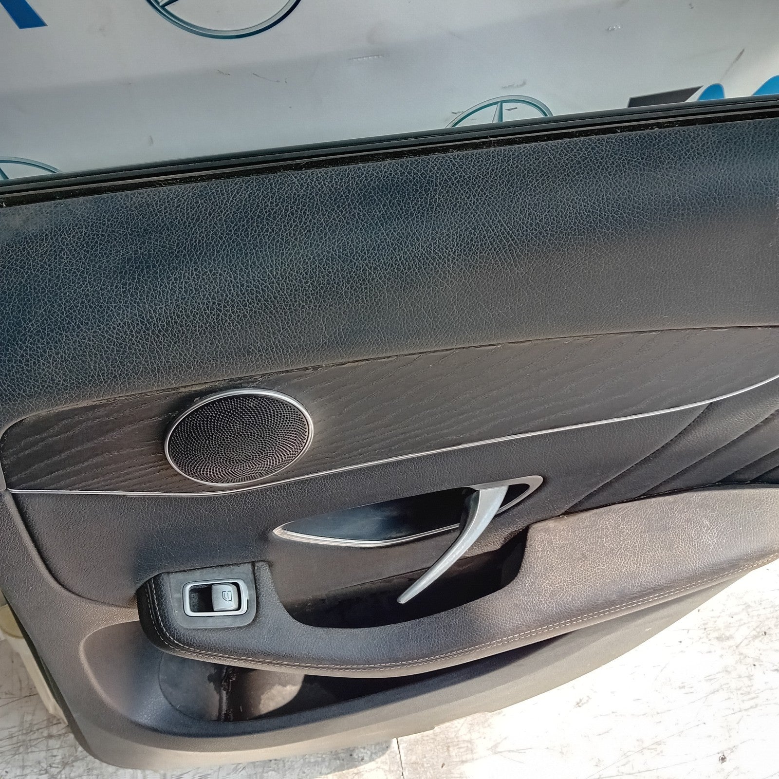 MERCEDES GLC X253 DRIVER REAR DOOR OSR 2016 ON WHITE COMPLETE FMD277