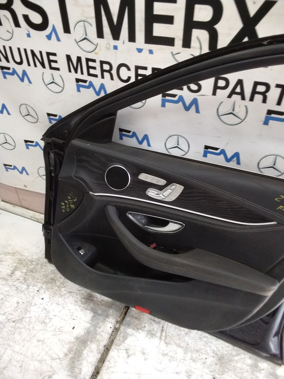 MERCEDES BENZ  E-CLASS W213 SLN DRIVER FRONT DOOR OSF BLUE 2016-20  FMD580