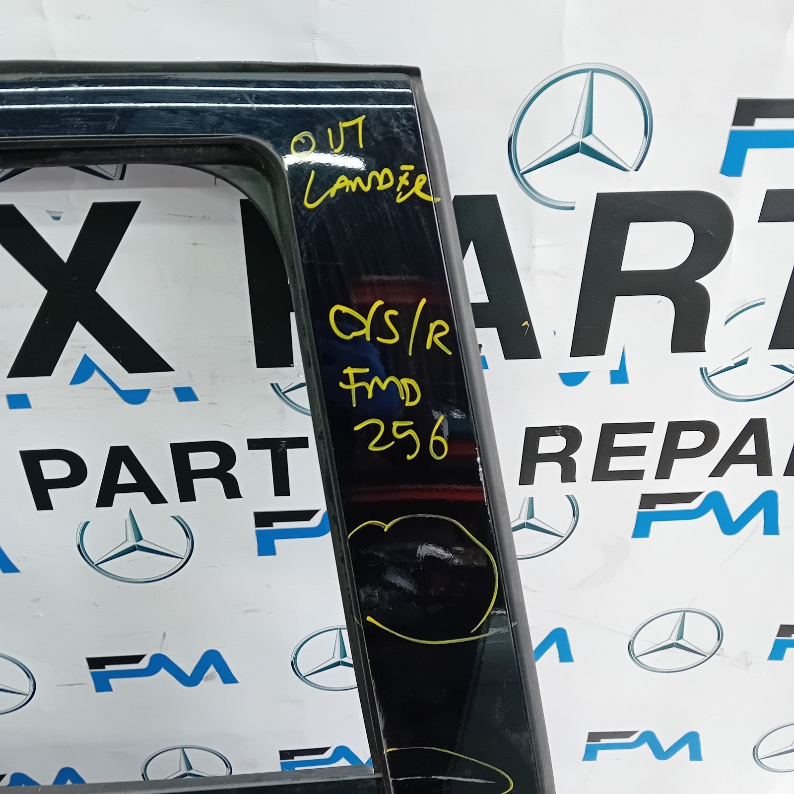 MITSUBISHI OUTLANDER MK3 DRIVER SIDE REAR DOOR OSR 2013 BLACK FMD256