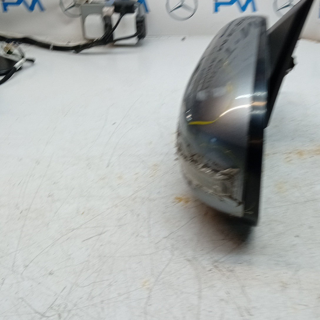 MITSUBISHI OUTLANDER MK3 PASSENGER WING MIRROR NS GREY CAMERA BS 2013 FMM53 (D)