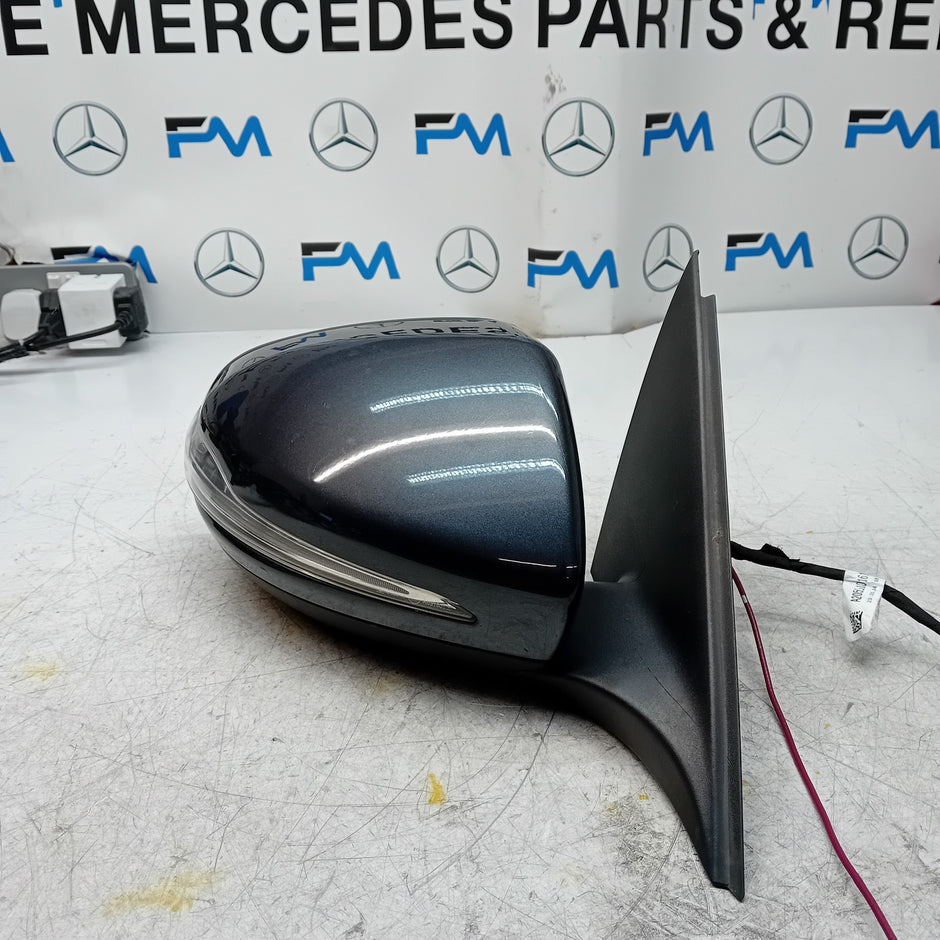MERCEDES BENZ C-CLASS W205 DRIVER WING MIRROR OS GREY  A2058101616 FMM83