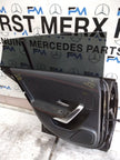 MERCEDES CLA C118 PASSENGER REAR DOOR NSR BLACK 2019 ONWARDS COMPLETE FMD604