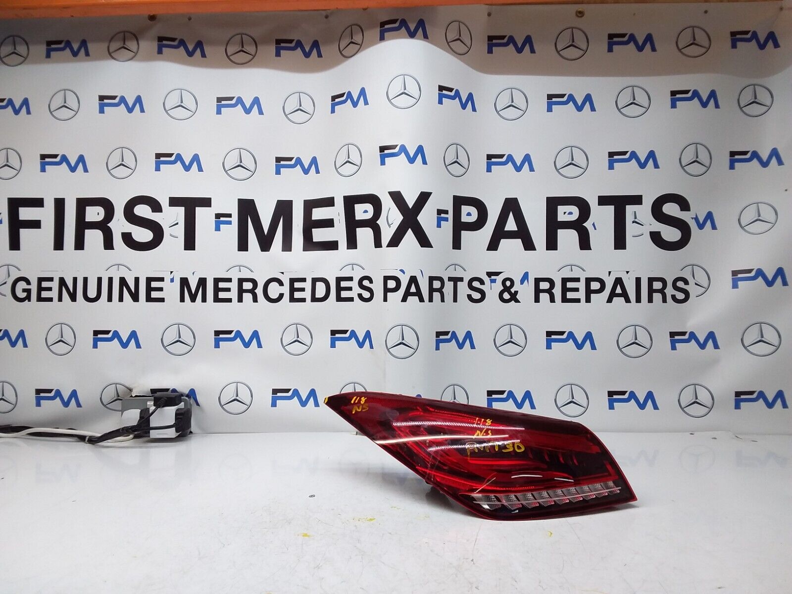 2022 MERCEDES CLA W118 REAR PASSENGER SIDE N/S LED LIGHT A1189067700 FMT30