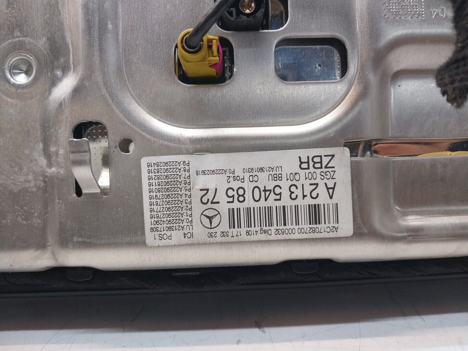 Mercedes-Benz E Class Full Led Dashboard Screen W213 W238 RHD A2135408572FM00646