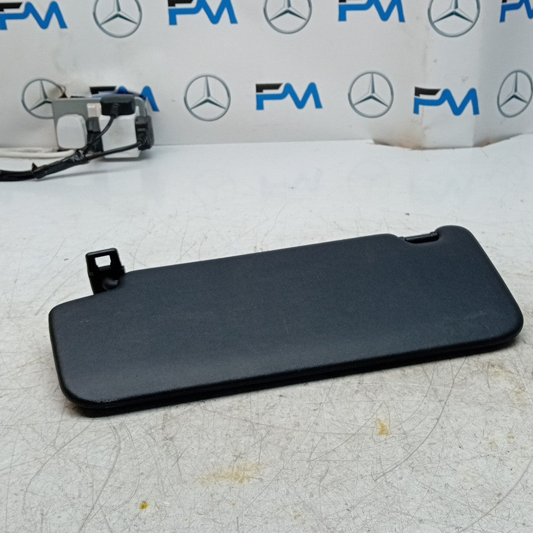 MERCEDES C-CLASS W205 SUN VISOR DRIVER SIDE OS BLACK 2014 FM001621