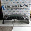 MERCEDES BENZ GLC W253 REAR BUMPER 2015 GREY COMPLETE A2538850200 FMX64