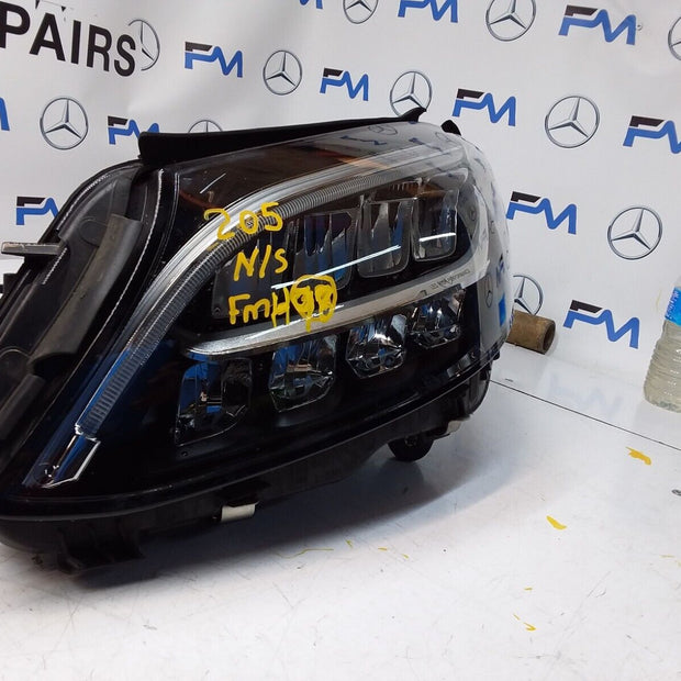 2020 MERCEDES C CLASS W205 HEADLIGHT FACELIFT LED PASSENGER NS A2059066306 FMH98