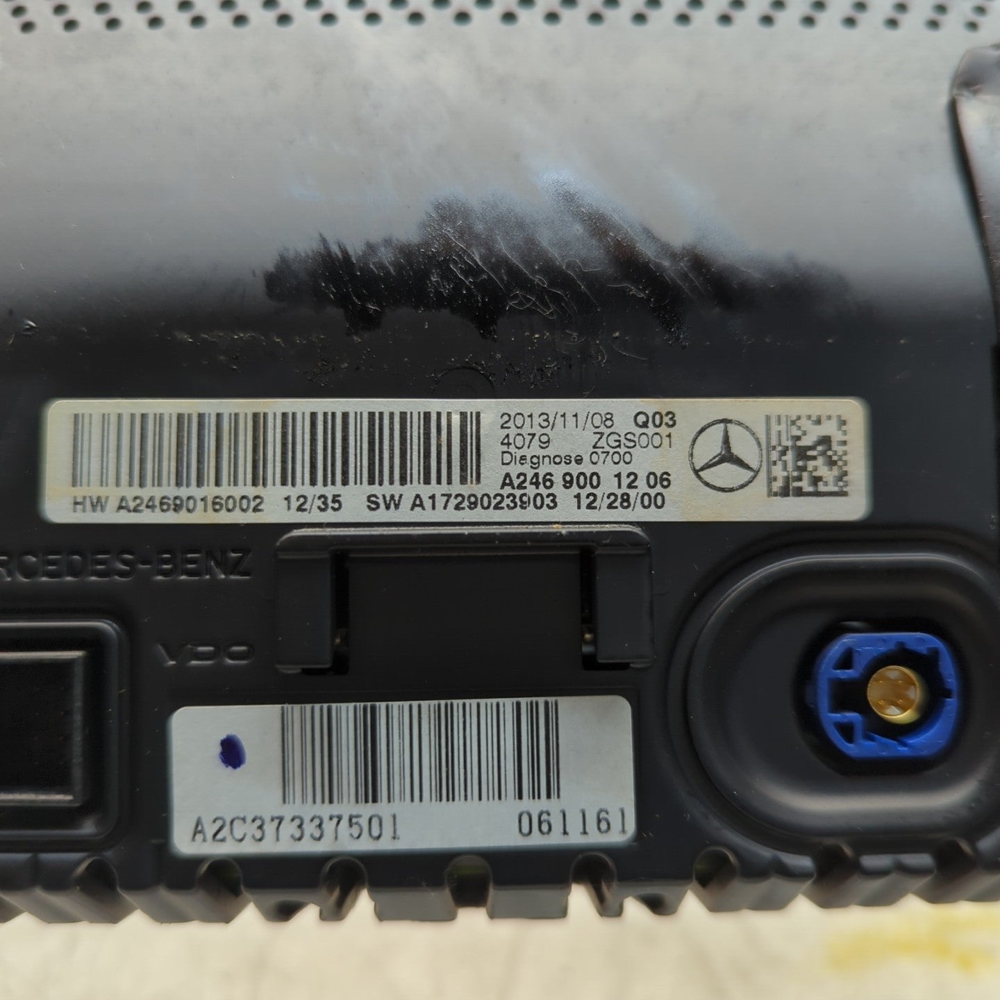 MERCEDES BENZ B-CLASS W246 DISPLAY SCREEN A2469001206  2012-2019 ON FM001364