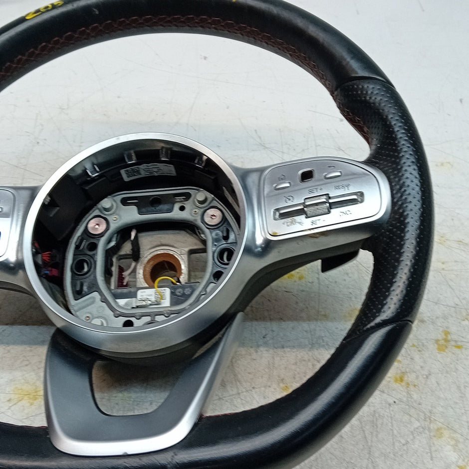 MERCEDES W205 C-CLASS MULTIFUNCTION STEERING WHEEL FL 2014 A0050004599 FM001401