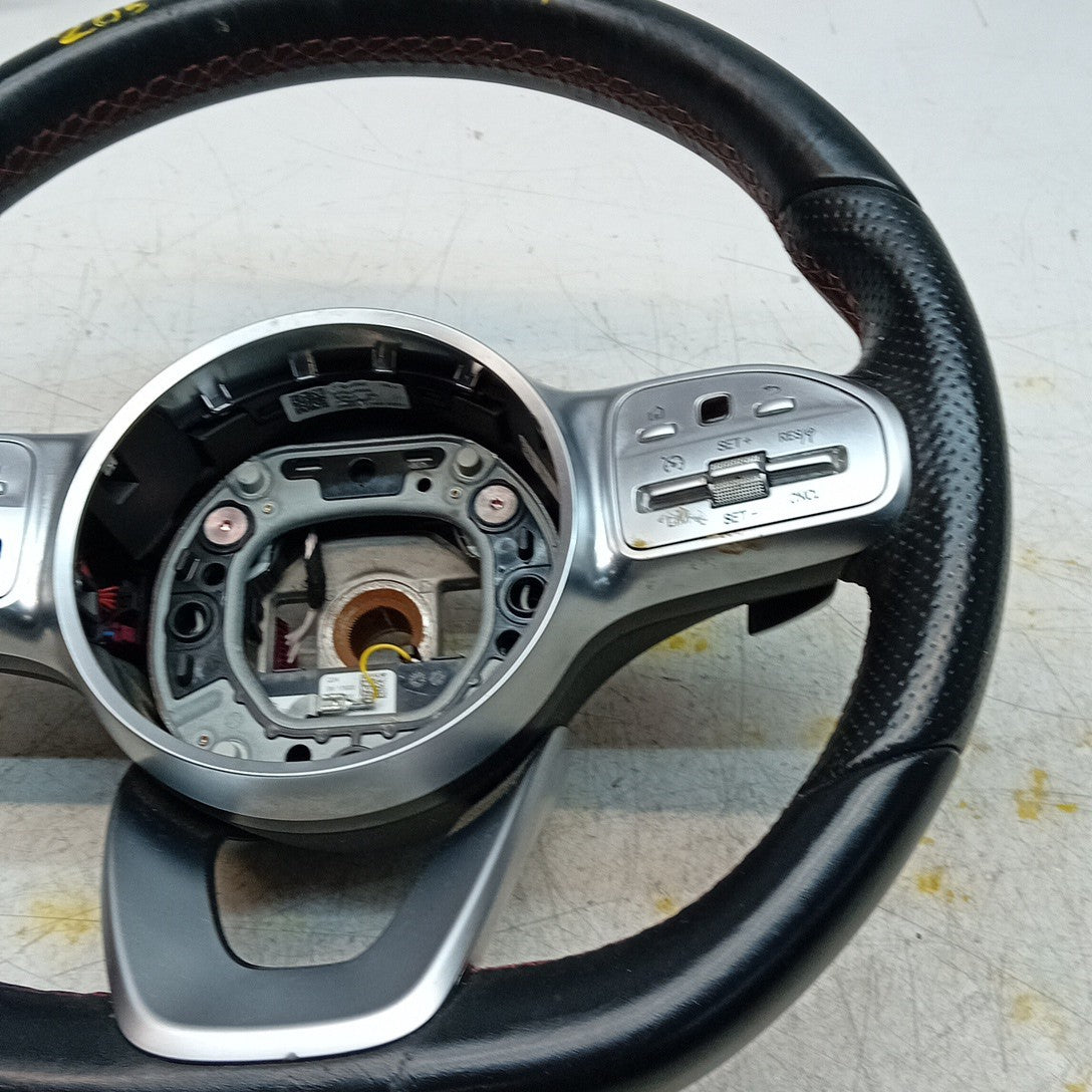 MERCEDES W205 C-CLASS MULTIFUNCTION STEERING WHEEL FL 2014 A0050004599 FM001401