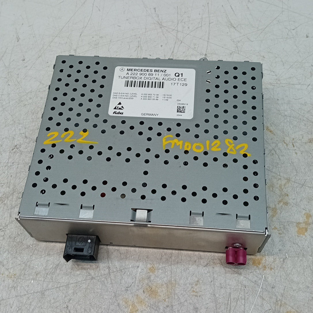 MERCEDES BENZ S-CLASS W222  2014-2021  RADIO TUNER BOX  A2229008911 FM001282