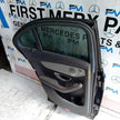 MERCEDES C-CLASS W205 SLN PASSENGER REAR DOOR NSR BLACK 2014 ON COMPLETE FMD425