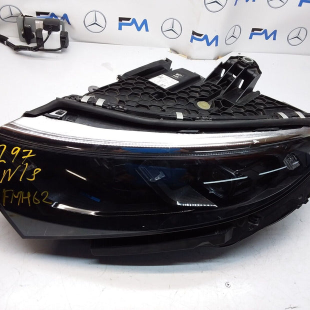 GENUINE Mercedes EQS W297 LEFT Side LED Headlight 2022 A2979062103 FMH62 Digital