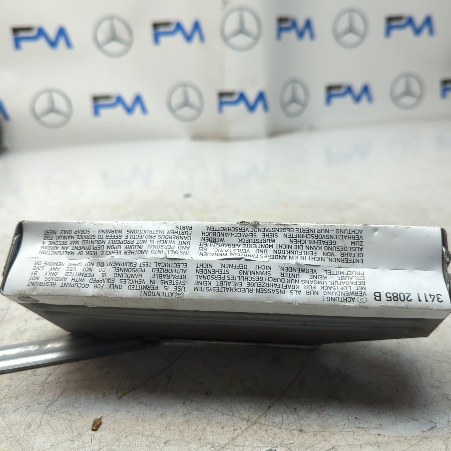 MERCEDES  S-CLASS W222 DRIVER REAR SIDE  AIRBAG MODULE A2228604402 FM001370