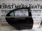 MERCEDES A-CLASS W176 DRIVER REAR DOOR OSR BLACK 2012-18 COMPLETE FMD351