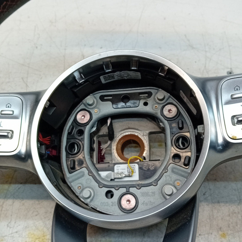 MERCEDES W205 C-CLASS MULTIFUNCTION STEERING WHEEL FL 2014 A0050004599 FM001401
