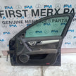 MERCEDES BENZ C-CLASS W204 DRIVER SIDE FRONT DOOR O/S/F BLUE COMPLETE FMD140