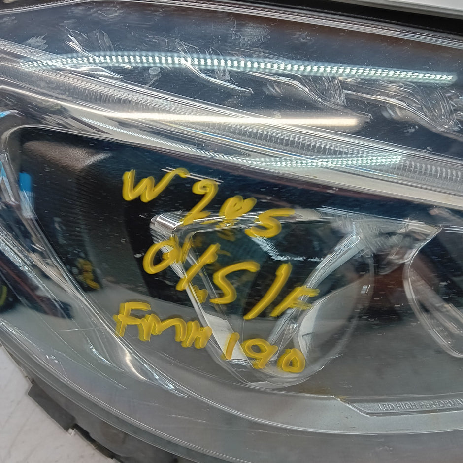 MERCEDES C-CLASS W205 DRIVER  HIGH PERFORM HEADLIGHT A2059062804 20l4 FMH190