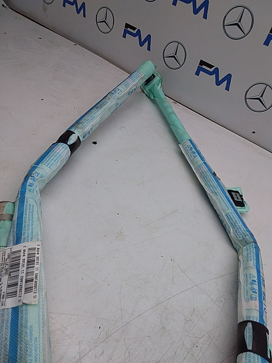 MERCEDES E-CLS W213 SLN CURTAIN ROOF AIRBAG  RIGHT DRIVERSIDE A2138601002 FMR223