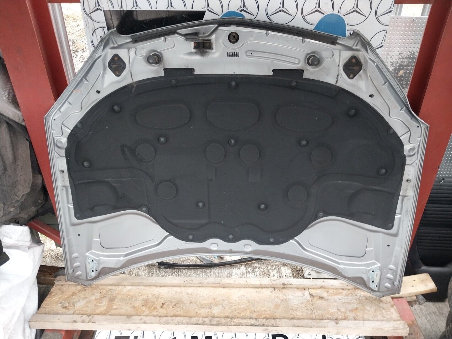 MERCEDES C CLASS W204 FACELIFT BONNET GREY 2011-2013