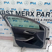 MERCEDES A-CLASS W176 PASSENGER FRONT DOOR N/S/F SILVER 2012-18 COMPLETE FMD157