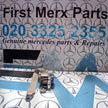 MERCEDES C CLASS COUPE W205 CREAM SEATBELT A2058601501 - LEFT PASSENGER SIDE