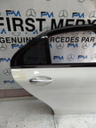 MERCEDES BENZ  C-CLASS W205 DRIVER SIDE REAR DOOR O/S/R COMPLETE WHITE FMD82