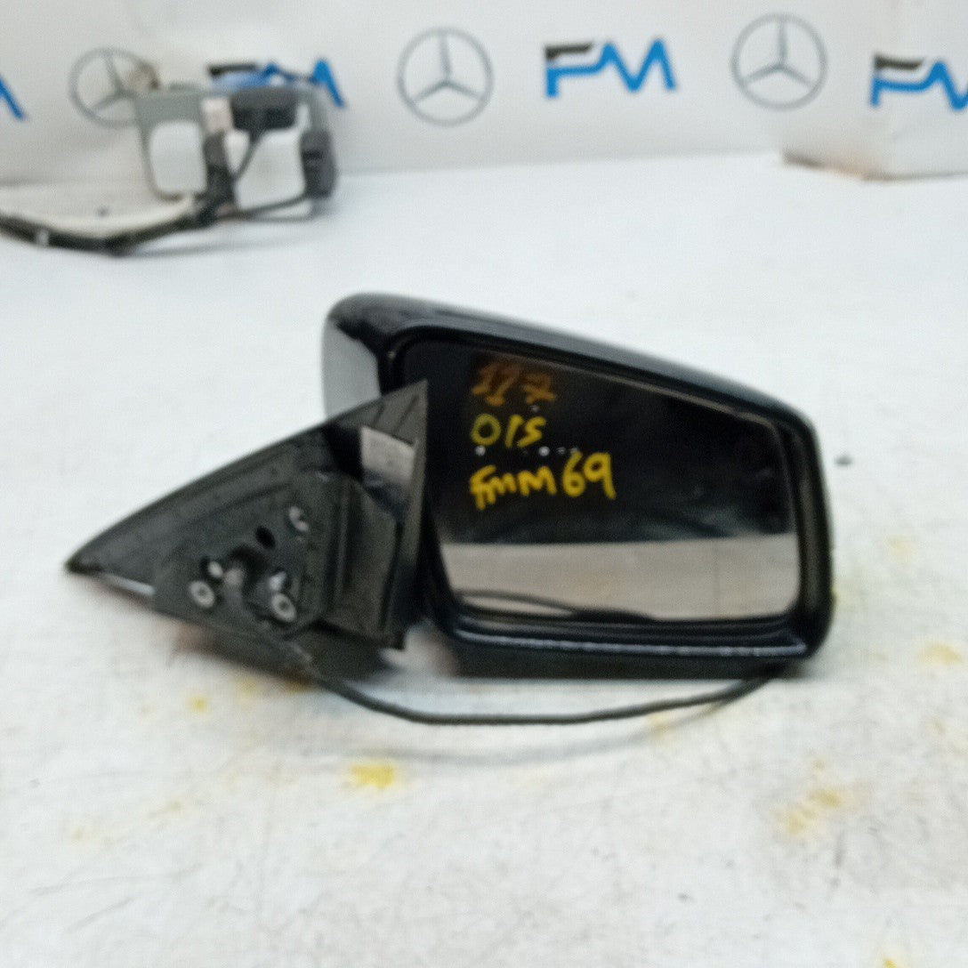 MERCEDES BENZ CLA W117 DRIVER WING MIRROR OSF BLACK A1178101419 FMM69