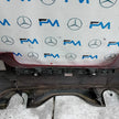 MERCEDES BENZ A-CLASS W176 REAR BUMPER 2012-18 A1768850125 RED  FMX29