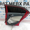 MERCEDES BENZ  A-CLASS W176 DRIVER SIDE REAR DOOR O/S/R RED COMPLETE FMD136