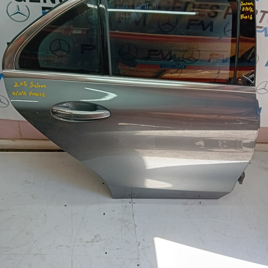 MERCEDES BENZ C CLASS SALOON W205 DRIVER SIDE REAR DOOR ( OFFSIDE REAR ) FMD16