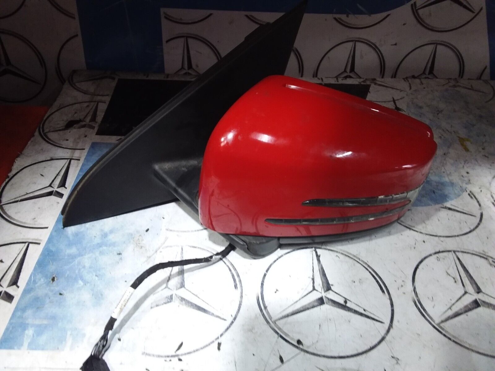 MERCEDES-BENZ A Class W176 2015-2018 Wing Mirror Left Side A1768100116 RED