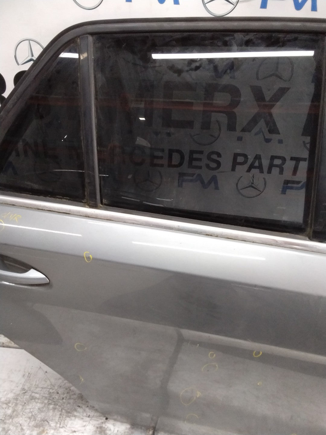 MERCEDES GLE W166  DRIVER REAR DOOR OSR GREY 2015- 2019 COMPLETE FMD562