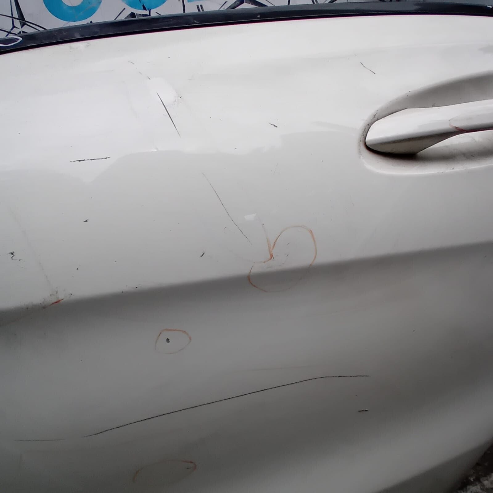 MERCEDES BENZ CLA  W117  PASSENGER SIDE REAR DOOR ( NEAR SIDE REAR )