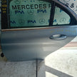 MERCEDES C-CLASS W205 COP PASSENGER REAR DOOR N/S/R SILV 2014 ON COMPLETE FMD169